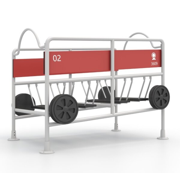 Überbrückungswagen, Rote Eisenbahn