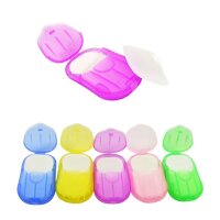Mini Seifenblättchen Spender, 20 Blätter
