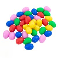 Rassel-Eier, Set 40-tlg