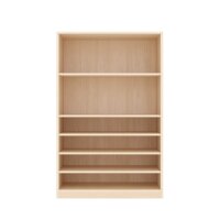 Regalschrank 120-80, 6 Fächer, Sockel, schräg