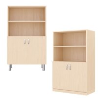 Regalschrank 120-80, 2 Türen, 2 Fächer