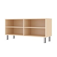 Regalschrank mit 4 Fächer, mit Stellfüßen