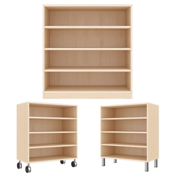 Regalschrank mit 4 Fächern