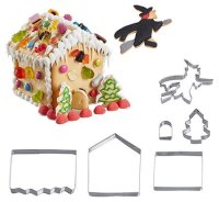 Knusperhäuschen-Set 6-teilig