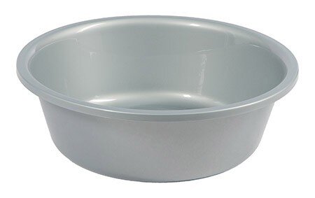 Kunststoff-Schüssel silber 144