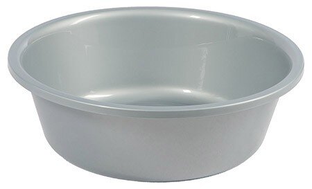 Kunststoff-Schüssel silber 454
