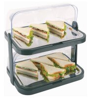 Thermo-Buffet-Vitrine, doppelt 10