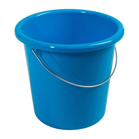 Haushaltseimer blau 447