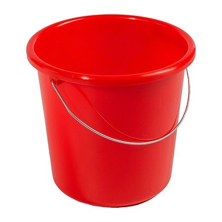 Haushaltseimer rot 135