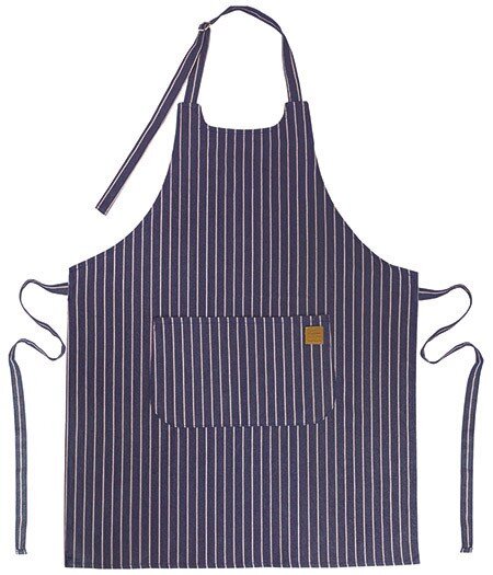 Latzschürze, gestreift 157