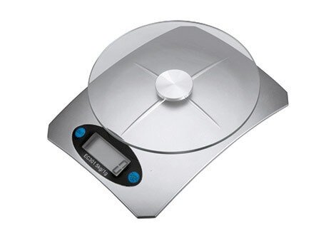 Elektronische Küchenwaage, silber 748