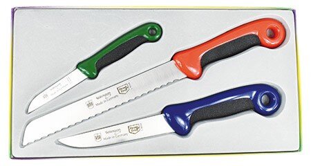 Messerset Bicolor 3-teilig 834