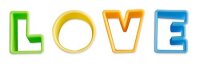 Ausstechformen-Set Alphabet