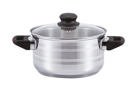 Kochtopf OLIVE mit Glasdeckel 61