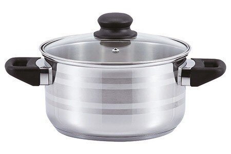 Kochtopf OLIVE mit Glasdeckel 121