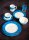 Natura Blue Stapelglas