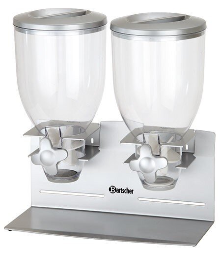 Cerealienspender doppelt 2 x 3,5Ltr. 748
