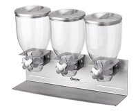 Cerealienspender 3-fach 3 x 3,5Ltr. 457