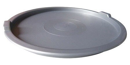 Kunststoffdeckel PP, grau 613