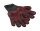 Ofen-Fingerhandschuhe, schwarz/rot 829