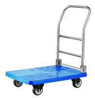 Plattformwagen blau 215