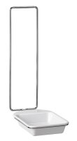Abtropfschale Edelstahl/PP 739
