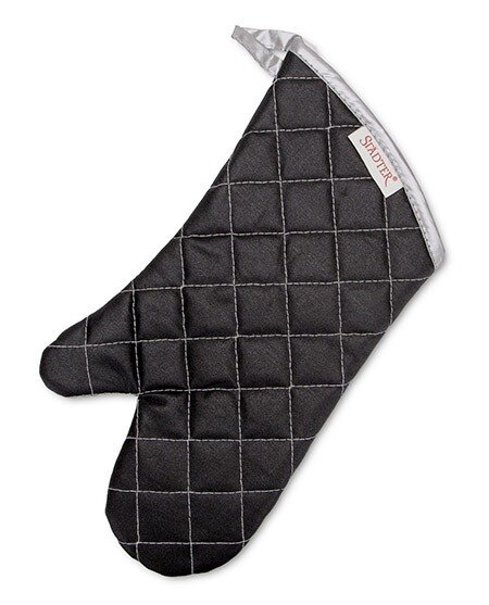 Backhandschuh schwarz 65