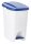 Treteimer PP, grau/blau 184