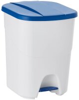 Treteimer PP, grau/blau 436