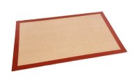 Backmatte rot/beige 180