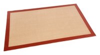 Backmatte rot/beige 676
