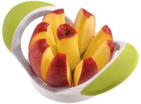 Apfel-Birnenteiler grün/weiß