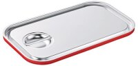GN-Deckel mit roter Silikondichtung 337