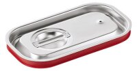 GN-Deckel mit roter Silikondichtung 754
