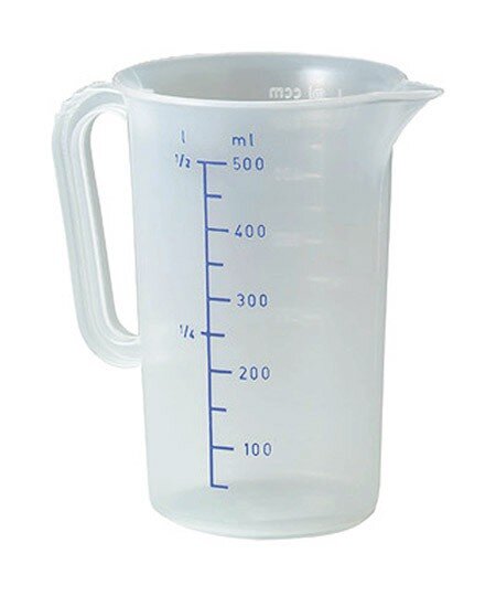 Messbecher PP-transparent 762