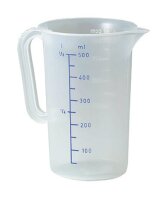 Messbecher PP-transparent 762