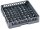 Tellerkorb 64 Finger blaugrau 314