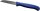 Küchenmesser, gerade, blau 972