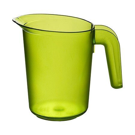 Krug transparent grün 0,5L 770