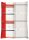 Bettbezug Karo rot/grau 787