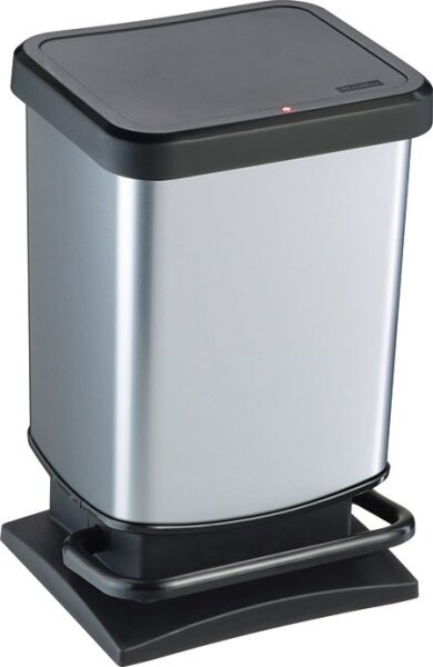 Treteimer PASO silber metallic 514