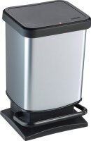 Treteimer PASO silber metallic 514