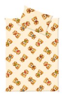 Kinderbettwäsche Teddy braun 841
