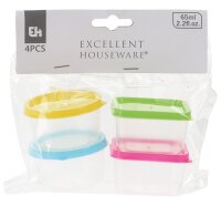 Gefrier-und Kräuterdosen, 4-er Set