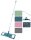 Wischmoppset 3tlg. Retro-Farben 751