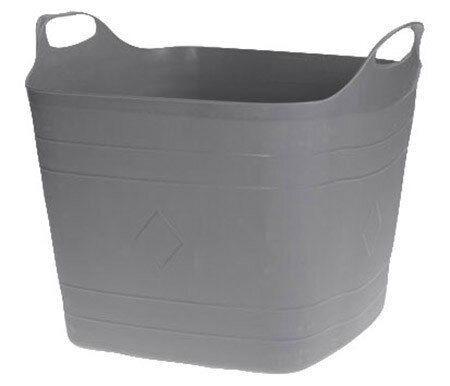 Tragekorb flexibel 25L grau 147