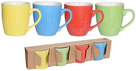 Kaffeebecher 4-er Set klein, 240ml 156