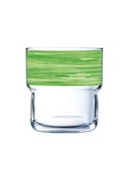Brush Green Stapelglas 259
