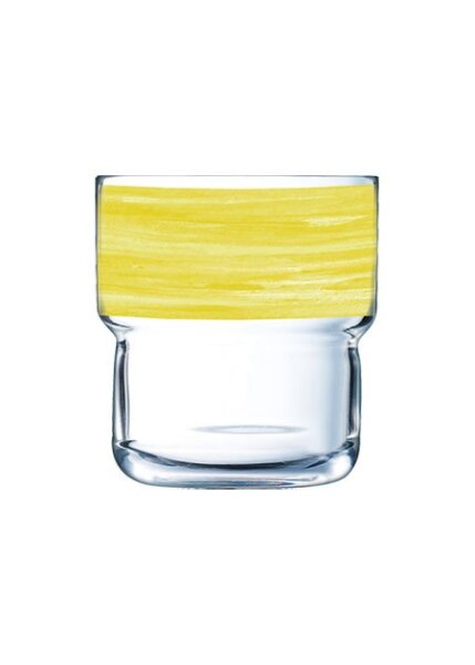 Brush Yellow Stapelglas 656