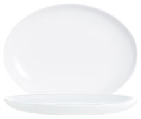 Platte oval ohne Fahne 959